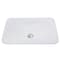 Nantucket Sinks 21 Inch Rectangular Drop-In Ceramic Vanity Sink DI-2114-R - alternate 2